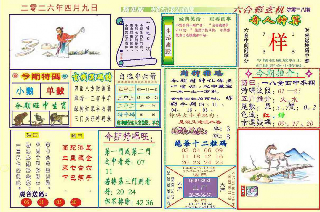 038期118六合玄机(新图)[图]