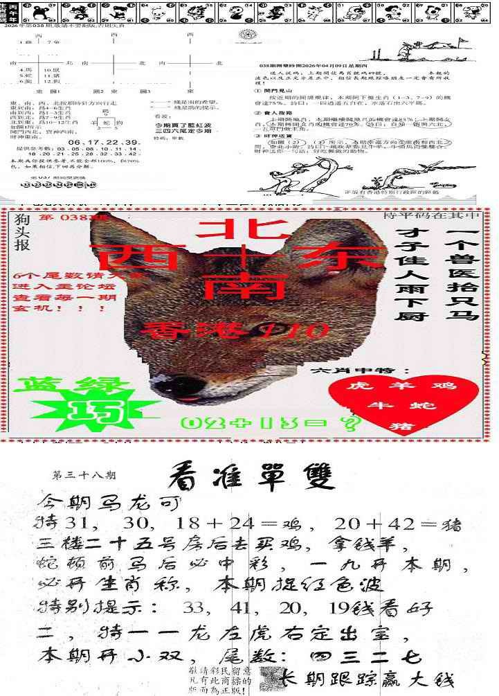 038期特码内幕B[图]